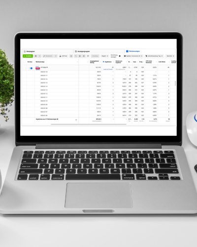 Werbeanzeigenmanager Analysieren und wachsen